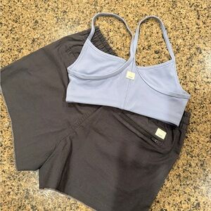 Vuori Gray Athletic Shorts